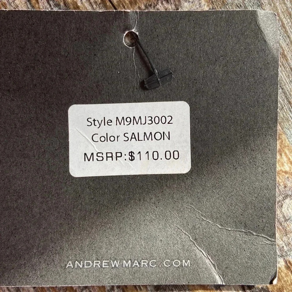 Andrew Marc New York  | Salmon Faux Suede Duster - Picture 6 of 6